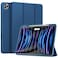 ZtotopCases for iPad Pro 12.9 Inch Case 6th/5th/4th/3rd Generation 2022/2021/2020/2018 with Pencil Holder,Slim Soft TPU Back Tablet Cover+ Auto Sleep/Wake,Support 2nd Gen Pencil Charging,Navy Blue