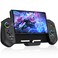 MystNova Switch Controllers, Hall Effect Joystick Switch Joypad for Nintendo Switch/OLED, Full-Size Grip Wireless Switch Pro Controller with RGB Joystick. No Drift Handheld Remote Mode (Black)