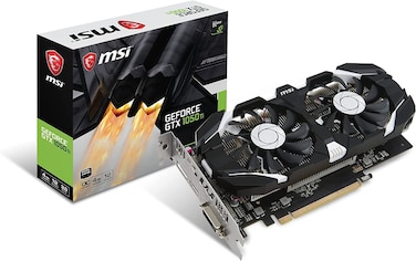 MSI GTX1050Ti 4GT OC GPU-G1050T4TC