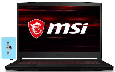 MSI GF63 Thin 12U 15.6" 144Hz Full HD Gaming Laptop (Intel i5-12450H 8-Core, 16GB RAM, 2TB HDD, GeForce RTX 2050, WiFi 6, Bluetooth 5.2, Backlit KB, Win 11 Home) with Hub