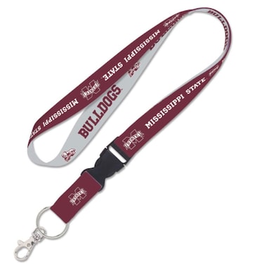 Wincraft NCAA Mississippi State University 80418012 Lanyard with Detachable Buckle, 3/4