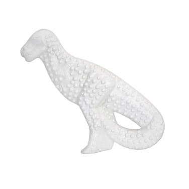 Nylabone Dental Dinosaur Power Chew Toy for Dogs, Dog Toys for Aggressive Chewers, Chicken Flavor, Large - Up to 50 Ibs, 1 Count