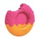 Nylabone Donut Power Chew Toy for Dogs, Dog Toys for Aggressive Chewers, Bacon Glazed Flavor, Medium - Up to 35 lbs, 1 Count