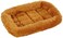 MidWest Homes for Pets Cinnamon 18-Inch Pet Bed w/ Comfortable Bolster   Ideal for Small Breeds &amp; Fits an 18-Inch Crate   Easy Maintenance Machine Wash &amp; Dry