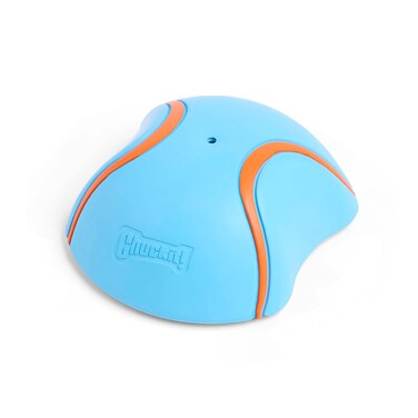 Chuckit! Indoor Super Slider Self-Fetch Squeaky Toy for Dogs - Glides Harmlessly On Most Surfaces - Fun Dog Toys to Keep Them Busy - For Small, Medium, and Large Breeds - Durable Rubber