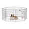 MidWest Homes for Pets Dog Exercise Pen &amp; Playpen, 24"W x 30"W, With Door, Black
