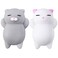 Nutty Toys Squishy Cat Set - 2" Soft Silicone Kawaii Kitties, Top Stress Relief Toy 2025, Unique Kids &amp; Adults Valentines Day Gift Idea for Him &amp; Her, Best Teenage Girl, Teen Boy &amp; Tween Present