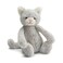 Jellycat Bashful Grey Kitty Stuffed Animal, Medium 12 inches   Cats &amp; Kittens Plush Toy   Classic Children's Gift