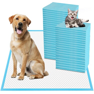 Boscute XXL Thicken 6 Layers Heavy Absorbent 30"x36" Pet Training Dog Pee Pads, Extra Large Polymer Leak-Proof Quick Dry Puppy Pee Pads, Disposable Pee Pads for Dogs Cats Rabbit
