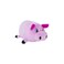 Outward Hound Fattiez Pig Plush Squeaky Dog Toy, Small