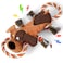 Letsmeet Squeaky Dog Toys, Tug of War Dog Toy for Large Dogs, Plush Puppy Toys with Pull Rope, Interactive Dog Toys for Small, Middle, and Big Dogs