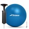 Trideer Pilates Ball 7-8 inch with Pump, Small Pilates Ball, Core Ball, Therapy Ball, Small Exercise Ball for Between Knees, Mini Yoga Ball for Yoga, Barre, Physical Therapy, AB, Core Strength