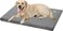 EMPSIGN Stylish Dog Bed Mat Dog Crate Pad Mattress Reversible (Cool &amp; Warm), Water Proof Linings, Removable Machine Washable Cover, Firm Support Small to XX Large Dogs, Grey,XL(41''''*28''''*3'''')