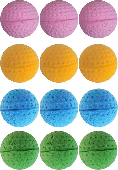 GINFH Curiosity is The Nature of Cats, This Ball Rolling and Jumping, can Stimulate The Interest of Cats, Recommended for Cats with This Toy.