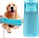 SOICTA Portable Dog Water Bottle for Walking 19 OZ or 12 OZ Portable Pet Water Bottles for Puppy Small Medium Large Dogs Water Dispenser Dog Water Bowl Dog Accessories (19OZ Blue)