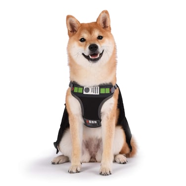 Star Wars for Pets Darth Vader Cosplay Dog Harness for Large Dogs, Large (L)   Black Large Dog Harness is Cute No Pull Dog Harness with Hood   Merch for Dogs or Pet Costume
