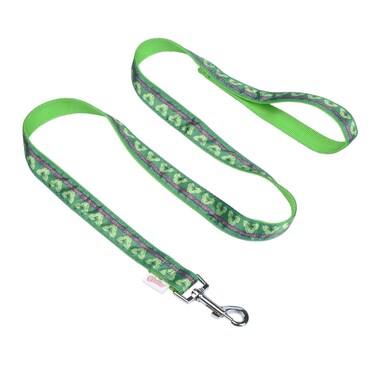 Marvel Comics The Incredible Hulk 4 Foot Dog Leash (48 inch)   Cute Hulk Logo Dog Leash Easily Attaches to Any Dog Collar or Harness   Marvel Comics Green Dog Leash