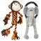 Rope Dog Toys for Aggressive Chewers, Tug of War Dog Toys for Boredom, Interactive Dog Toys to Keep Them Busy, Plush Squeaky Dog Toys for Small Medium Large Dogs