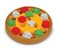 Brightkins Pizza Party! Treat Puzzle - Dog Puzzle Toys, Interactive Dog Toys, Gifts for Dogs