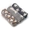 1 Pack 3 Puppy Blankets Super Soft Warm Sleep Mat Grey Cute Print Fluffy Fleece Pet Flannel Throw Dog Blankets for Small Dogs Cats,Star&amp;Bone&amp;Love- Small (23"x15")