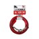 BV Dog Tie Out Cable 30 Feet - Dog Leads for Yard Heavy Duty - Up to 125 Pounds   Tie Out Cable for Dogs, Reflective Dog Lead, Dog Cable 30ft   Rust Free Dog Chain Outdoor   Dog Chain for Yard (Red)