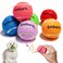 BundleBee Squeaky Mini Tennis Balls for Small Dogs Puppy - 1.5 Inch - 6 Pack - Dog Toys for Small Dogs, Training Positive Reinforcement, Interactive Fetch Tiny Squeaker Balls for Ball Launcher