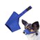 Parts Express Dog Muzzle, Soft Anti-Biting Barking Chewing Muzzle, Breathable Waterproof Adjustable Muzzle for Small Medium Dogs,Blue (S)