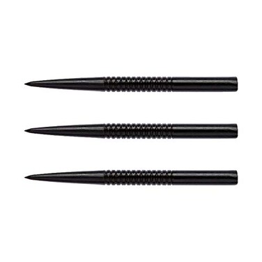 RED DRAGON Specialist Dart Points - Black Ringed 32mm - 3 Sets per Pack
