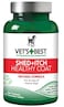 Vet's Best Healthy Coat Shed &amp; Itch Relief Dog Supplements   Relieve Dogs Skin Irritation and Shedding Due to Seasonal Allergies or Dermatitis   50 Chewable Tablets