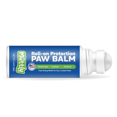 Roll-On Dog Paw Balm - Easy &amp; Fast to Apply, Natural, Non-Toxic, Food-Grade, Lick-Safe Dog Paw Wax - Moisturizing &amp; Soothing Protection from Snow, Hot Pavements &amp; More - All-Season Paw Protection