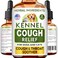 TwoFurFinds Kennel Cough Herbal Drops for Dogs &amp; Cats - Cough Relief - Throat Soother - Dry and Wet Pet Cough - Made in US - 2 Fl Oz