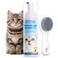 Waterless Cat Shampoo with Cat Brush - No Rinse Foam Dry Shampoo   Deep Cleansing Relieves Itchy Skin &amp; Shedding   Gentle, Cat Grooming Kit for Kittens Sensitive Skin   Cat Bath   7 oz