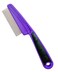 Yumflan Flea Comb with Rubber Handle, Flea and Tick Comb for Dogs &amp; Cats, Fine Tooth Dog Comb for Grooming (Purple)