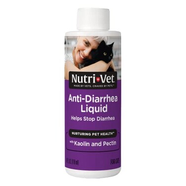Nutri-Vet Anti Diarrehea Liquid for Cats   Detodxifying Agent Works Against Bacterial Toxins   4 Ounces