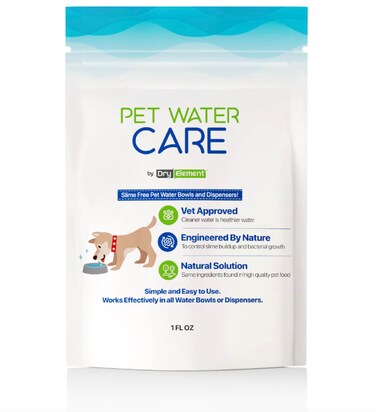 Pet Water Care - Dog and Cat Water Additive for Dental and Oral Care - Prevents Pets Water Bowl and Dispenser Fountain Slime - for Fresh Breath and Cleaner, Healthy Teeth