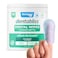Vetnique Dentabliss - Dog Teeth Cleaning Finger Mitt Dental Wipe - Dog Plaque &amp; Tartar Prevention with Brushing Beads - Flavored Dog Teeth Wipes, Dog Breath Freshener (Peppermint)