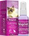 RELAXIVET Calming Pheromone Spray &amp; Scratch Repellent for Cats - Reduces Scratching Furniture, Pee - During Travel, Fireworks, Thunder, Vet Zone - Helps to Relief Stress, Fighting, Hiding