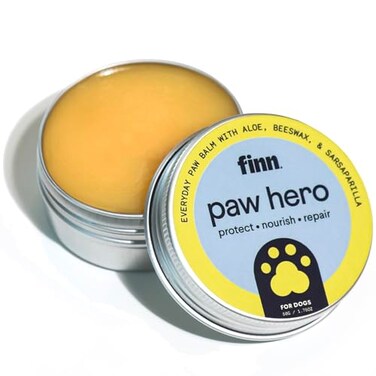Finn Paw Hero   Natural Revitalizing Dog Paw Balm   Protect, Nourish &amp; Repair from Winter, Snow, Damage, and Dryness - 1.75 oz