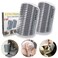 Kingtree Cat Corner Scratcher Self Groomer with Catnip, 2 Pack Softer Cat Face Scratchers Wall Corner Grooming Massage Combs for Long &amp; Short Fur Cats