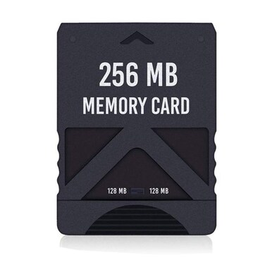 RGEEK 256MB High Speed Game Memory Card Compatible with PlayStation 2 PS2