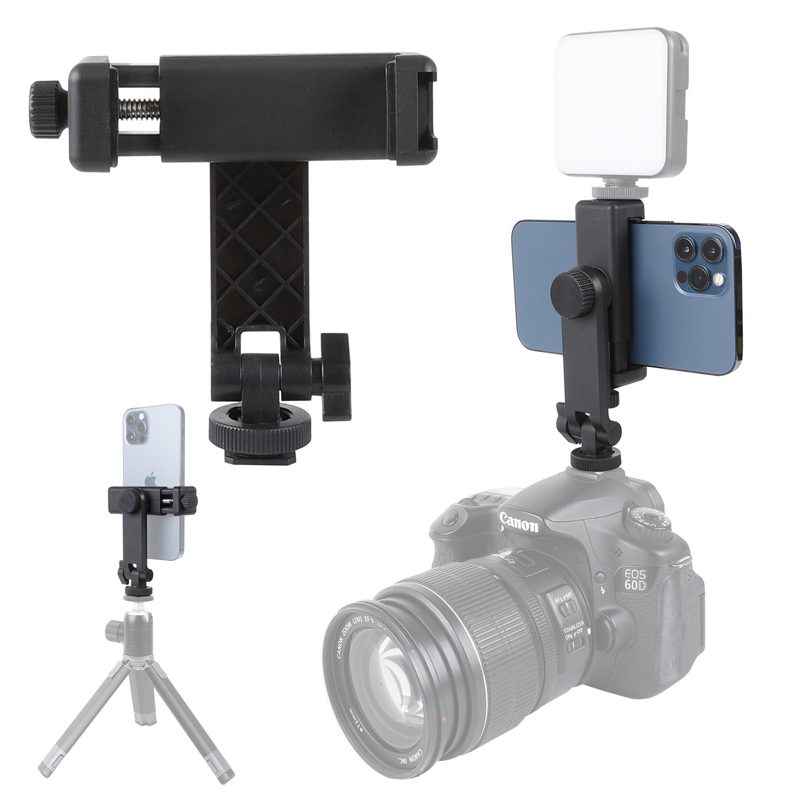 لين كونغ هوي Leenconghui Multifunctional Cell Phone Tripod Mount Adapter
