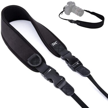 JJC Mirrorless DSLR Camera Neck Strap with Quick Release for Canon R100 R8 R50 Rebel T8i T7i 4000D 90D SL3 Sony A6700 A7RV A7 IV A7S III II Nikon Z50II Z f Zf Z8 Z30 Z6 Z7 II Z5 Z50 D850 D7807S III II