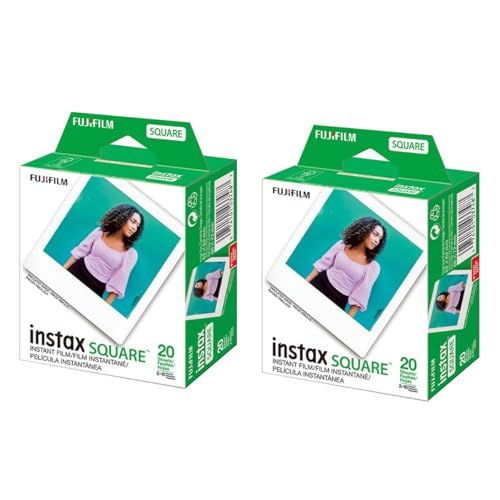 fujifilm Fujifilm Instax Square Instant Color Film Twin Pack 20 EXPOSURES