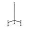 TRIPAR Modern Tripod Easel Display, Black Finish - Lightweight &amp; Durable Design - Perfect for Displaying Decorative Pictures, Artwork, Plates, Tiles, &amp; More (12 Inch)