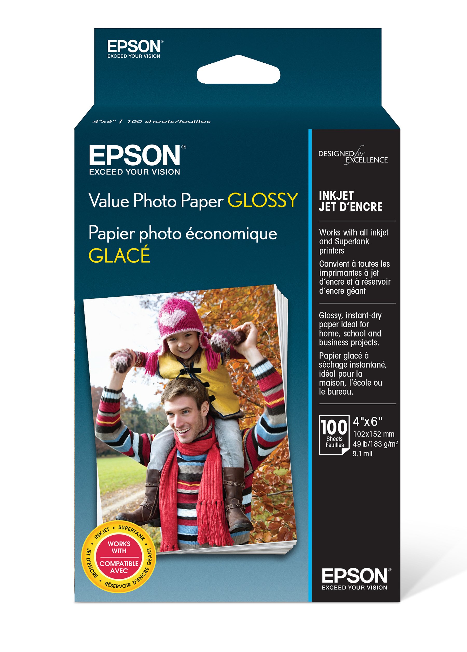 epson Epson Value Photo Paper Glossy 4x6in