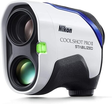 Nikon COOLSHOT PROII STABILIZED Golf Rangefinder   Waterproof &amp; stabilized Laser rangefinder with Slope, OLED Display   Official Nikon USA Model