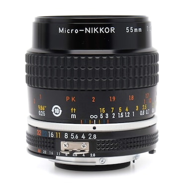 Nikon 55mm f/2.8 Micro Nikkor Lens AIS IMP