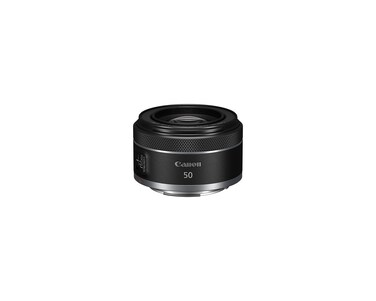 Canon RF50mm F1.8 STM Lens, Fixed Focal Length Prime Lens, Compatible with EOS R Series Mirrorless Cameras, Black