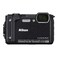 Nikon W300 Waterproof Underwater Digital Camera with TFT LCD, 3", Black (26523)