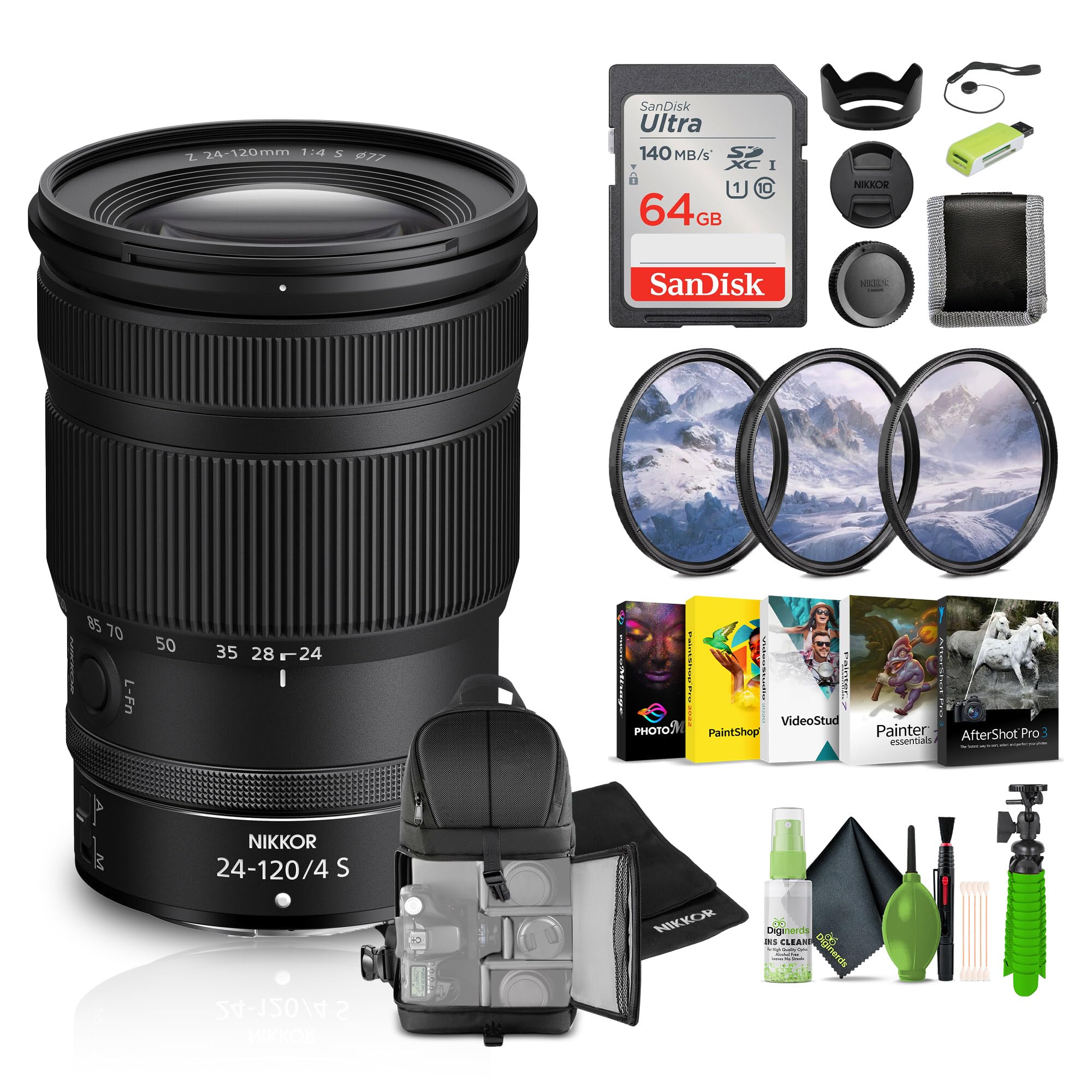نيكون Nikon Nikkor Z 24- F 4 S all-in-one Zoom Lens